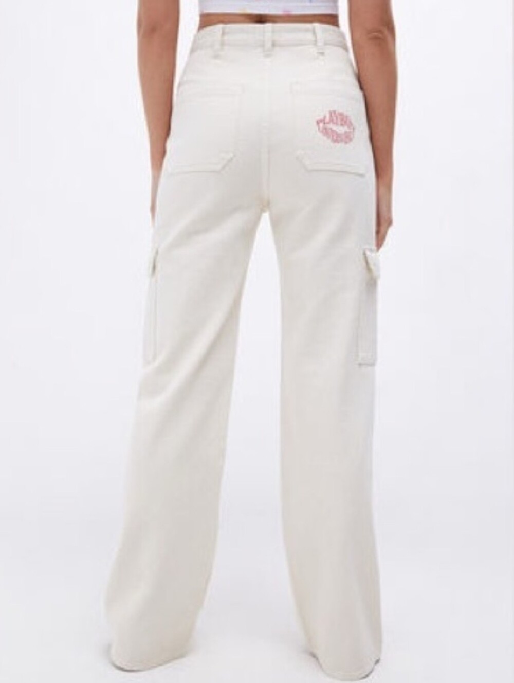 Pacsun×PLAYBOY White Jeans